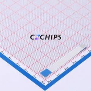 FC-1.0A-5P-50mm FFC Cable (Flexible Flat Cable) P=1mm Connector 5P 1mm 0.3mm Reverse - Product Image 2