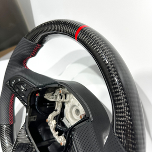 <span class=keywords><strong>Volante</strong></span> <span class=keywords><strong>Deportivo</strong></span> de Fibra de Carbono Negra, Instalación Directa, Actualización de Modelo Antiguo a Nuevo, Apto para Nissan GTR R35 R34 - Product Image 5