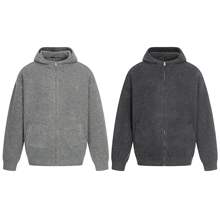 Retro Hooded Knit Cardigan