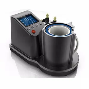 10~17 OZ Min Cheap One Station Pneumatic Heat Press Transfer Machine Unit For Mug Cup