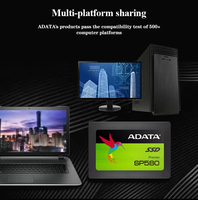 ADATA SP580 SSD Unidad interna de estado sólido Disco duro SATA III de 2,5 "240GB 480GB 960GB Max 560 Mb/s Disco duro de escritorio para computadora portátil