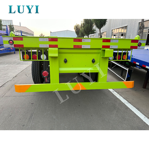 Semi-remorques squelette LUYI à 2/3/4 essieux pour le transport de conteneurs en port et en terminal - Product Image 4