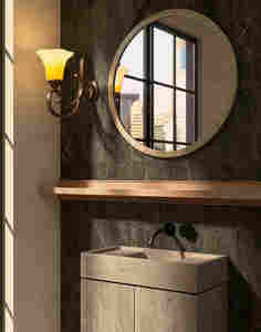 Carrelage mural en porcelaine pleine masse antibactérien mat de luxe léger 75x300mm, marque Medici, fabriqué au Guangdong, garantie 3 ans - Product Image 3