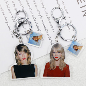Porte-clés CD de l'<span class=keywords><strong>album</strong></span> 1989 de la chanteuse Tayl*r Swift, bijoux de mode, accessoire de l'<span class=keywords><strong>album</strong></span> Swift, cadeaux pour les fans - Product Image 5