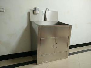 Ginee Medical One Persons Salle d'opération Lavage des mains Évier à récurer Évier en acier inoxydable 304 Évier à bassin médical propre - Product Image 2