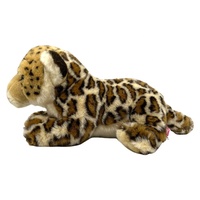 CE Personnalisé OEM/ODM Adorable peluche léopard Animal en peluche doux avec une pose assise réaliste pour la Saint-Valentin