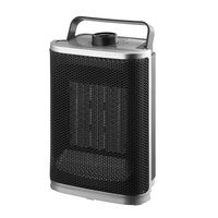 Mini radiateur PTC oscillant portable d'intérieur silencieux avec protection contre la surchauffe et thermostat réglable, 750W 1500W, prix usine