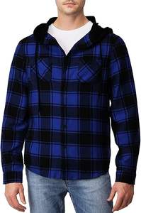 Unisex Trending Winter Sherpa <strong>Lined</strong> <strong>Fleece</strong> Hoodie Jacket Heavyweight Woolen Rabbit Fur Breathable Quick Dry Windproof - Product Image 3