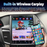 Autoradio Android 11 avec écran Tesla de 12,1 pouces pour Honda Accord LX 2017 2.0/2.4L, radio GPS, stéréo, CarPlay, lecteur multimédia vidéo pour voiture