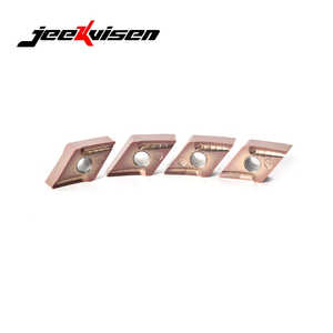 Jeekvisen เครื่องมือ CNC แบบ JM115PC 04/08R-VF จำนวน10ชิ้นเครื่องมือกลึงโลหะผสมแข็งพร้อมเม็ดมีดตัดเคลือบคาร์ไบด์ PCD DNMG1506 - Product Image 3
