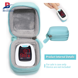 Brillanter Maßgefertigter Harter EVA-Medizinkoffer mit Reißverschluss für <span class=keywords><strong>Oximeter</strong></span> Langlebiger Wasserdichter Schutzkoffer für Zacurate Pro 500DL Maßanfertigung - Product Image 6