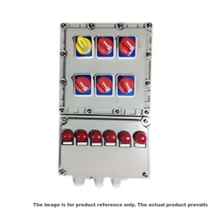 Certified Explosion Proof Distribution Box IP65 Aluminum Control Panel for Hazardous Areas - Product Image 1