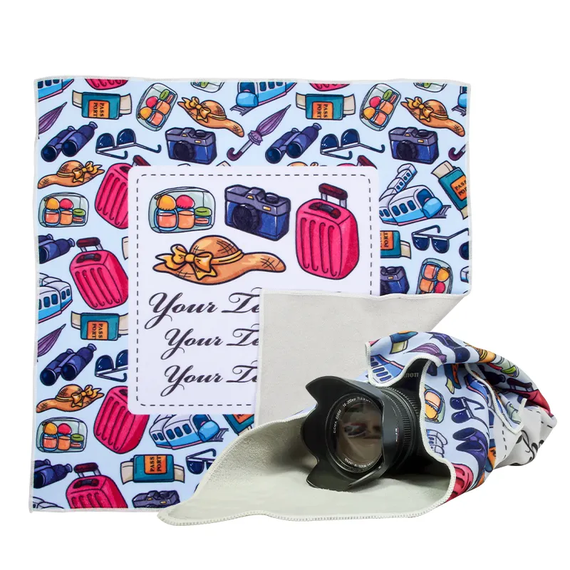 Hot Sale Customized Printed Protective Wrap Lens Camera Protector Magic Stick-it Wrapper Cloth