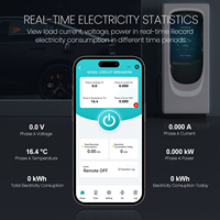 Disjoncteur intelligent Wi-Fi AT TUYA 2P RCBO, contrôle à distance par minuterie Smart Life, sans fil automatique avec protection contre les fuites