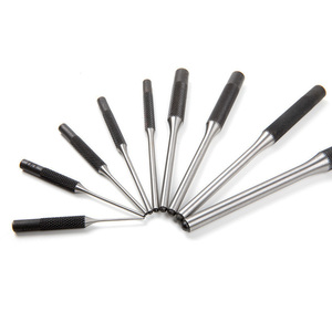 Durable Heat Treated and Drop Forged Steel 9 Pieces <strong>Roll</strong> <strong>Pin</strong> Punch Set Gun Building and Removing <strong>Pins</strong> Repair Tool - Product Image 3