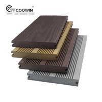 Revêtement de terrasse composite co-extrudé durable pour l'extérieur et les jardins