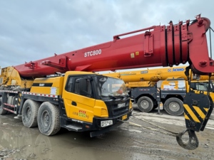 Good Condition Sany 90Ton Used Truck <b>Crane</b> Construction Machinery Second Hand Hydraulic Mobile <b>Crane</b> - Product Image 2