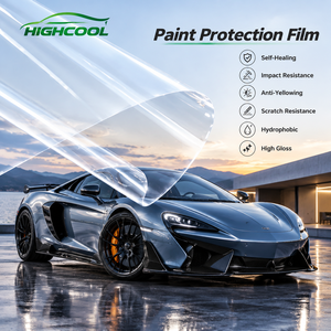 HIGHCOOL 1.52*15m Film de protection transparent en TPU de qualité supérieure pour voiture, rouleau PPF transparent pour la préservation de la peinture automobile - Product Image 1