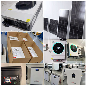 Complete <b>Kit</b> Home 5kW 10kW <b>Solar</b> PV Energy System with Folding Panels and Mobile Battery Case for Emergency <b>Power</b> Supply - Product Image 4