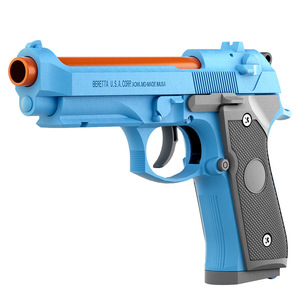 Pistola de Juguete de Balas Blandas para Niños Borta M92, Mecánica, Semiautomática, Segura, para Juegos de Disparos al Aire Libre, Unisex, Plástico ABS, 14 Años o Más - Product Image 1