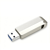 Flash Drive USB C Metal Tipe-C Baru 2.0 3.0 U Disk LOGO Custom Memory Stick 4GB 128GB OTG USB Stick
