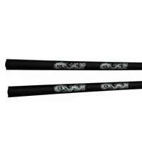 Bâtons d'Arnis en PVC Dragon, outils à main pour l'entraînement aux arts martiaux Kali, Karaté, Taekwondo - Lot OEM PK