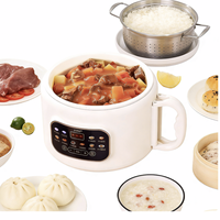 Cuisinière à riz 3L à faible teneur en sucre avec cuve en céramique, pour 4-5 personnes, avec fonction de réservation