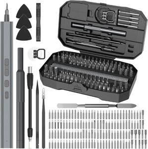 153 in 1 DIY Electric <b>Screwdriver</b> <b>Set</b>-Cordless Brushless Motor 4LED Lighting 250RPM Lithium Battery for <b>Precision</b> Repair Tasks - Product Image 2