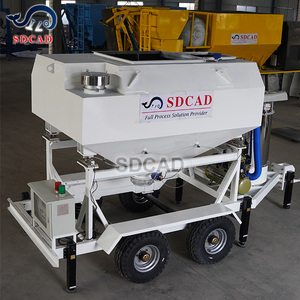 Silo à ciment mobile portable avec système d'alimentation par sacs <span class=keywords><strong>Big</strong></span> <span class=keywords><strong>Bag</strong></span> - Product Image 1