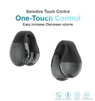 Écouteurs intra-auriculaires LX710 TWS Type-C avec clip d'oreille, longue autonomie, qualité sonore HD, sport