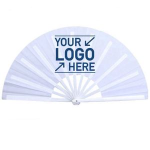 Abanico Chino Grande de Bambú Rojo, con Sonido Fuerte, Plegable, Opción de Logotipo Personalizado, Regalo para Festivales, Artículos Promocionales para Fiestas - Product Image 2