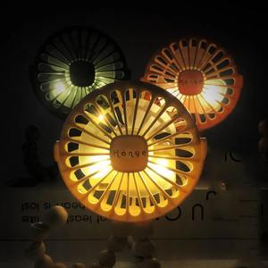 Ventilador para cochecito de bebé, ventiladores pequeños plegables USB recargables, miniventilador silencioso para mesa, enfriador para exteriores - Product Image 3