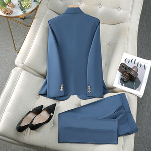 Ropa elegante para <span class=keywords><strong>mujer</strong></span>, <span class=keywords><strong>traje</strong></span> de pantalón de esmoquin para <span class=keywords><strong>mujer</strong></span>, pantalones formales de negocios, trajes de pantalón de esmoquin para <span class=keywords><strong>mujer</strong></span>, diseño de <span class=keywords><strong>traje</strong></span> para <span class=keywords><strong>mujer</strong></span> - Product Image 5