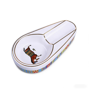 Accessori per Sigari, Posacenere per Sigari da Casa, Portacenere in Ceramica Portatile per Sigari e Sigarette - Product Image 5