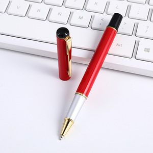 Stylo gel métallique multicolores promotionnel avec recharge d'encre bleue ou noire, logo personnalisé imprimé pour cadeau de bureau - Product Image 3