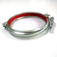 Collier de serrage rapide à levier pour conduits de ventilation, clips de tension pour système de collecte de poussière et de tuyauterie à bride