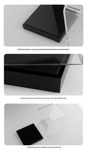 Cajas de Exhibición de Acrílico Transparente de Buena Calidad, Organizador de Cubos a Prueba de Polvo de Una Pieza, para Figuras de Juguete - Product Image 4