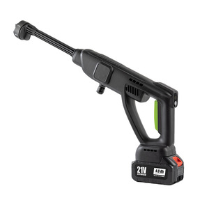 Pistolet de lavage de voiture portable et puissant 21V 4.0Ah avec batterie au lithium et pression réglable pour le lavage de voitures, le nettoyage des sols et l'arrosage des plantes - Product Image 1