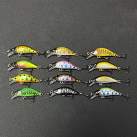 Japon Microbe Mini Naufrage Minnow Pêche 35s 3.5g 35mm Stream Artificielle Dur Swimbait Truite Leurre De Pêche