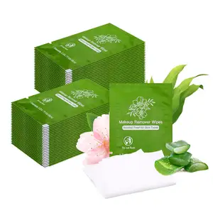 High Quality Promotional Portable Feminine Facial Makeup Remover Quick Wipes Single Pack Cleansing Tissues For Cleaning