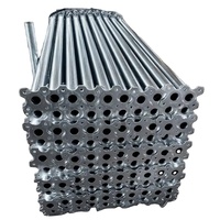Étais de coffrage métalliques réglables en acier au design moderne pour usage hôtelier et support de coffrage mural/colonne