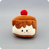 Peluche adorable en forme de sandwich burger, super douce en coton PP, brodée, petit pendentif, porte-clés créatif pour sac, unisexe, 11-30 cm, pour fête