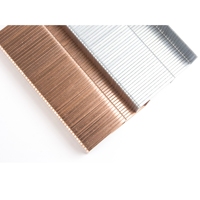 Fabrication de matériel cuivre plaqué ténacité a 3/4 "35/15 agrafes de fermeture de carton