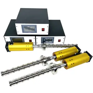 Powerful Ultrasonic Continuous Flow Reactor 20khz Ultrasonic Nano Emulsify Homogenizer Disperser Chemical Reactor