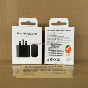 Caricatore <span class=keywords><strong>a</strong></span> muro EP-TA800 di Super qualità tipo mattone C 3pin UK spina 25W PD adattatore per <span class=keywords><strong>Samsung</strong></span> S25 S24 S23 Note 20 A9 A8 M20 - Product Image 6