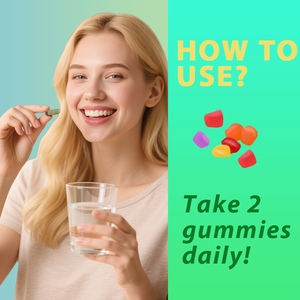 Oem ללא סוכר-gummies collostrum נטול סוכר-בריאות המעי הגס ושיער | תמיכה חיסונית, 30 מנות, אוכמניות טעם - Product Image 4