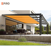 Auvent rétractable en Aluminium pour pare-soleil, 2 pièces, système de rechange pour auvent rétractable en Aluminium