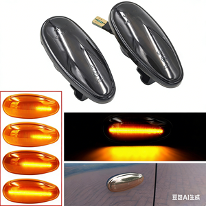 Luz LED Dinámica Secuencial de Señal de Giro Lateral para Mitsubishi Lancer, Outlander, Pajero, Galant, Pajero Sport - Product Image 2
