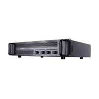 Amplificateurs professionnels OEM ODM 1300W 1950W 2 canaux classe D pour système de réseau audio à haut rendement de stade 8ohm métal