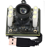 Webcam haute définition IMX317, module de caméra USB 4K à mise au point manuelle, pour machine industrielle, capteur Sony